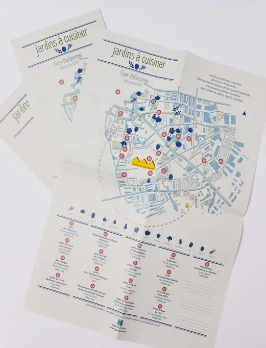 Carte participative des jardins de Fives